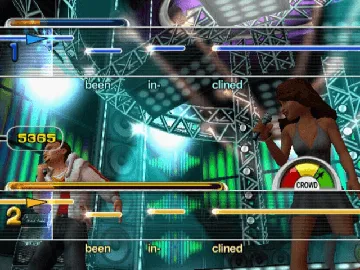 Karaoke Revolution Party (USA) screen shot game playing